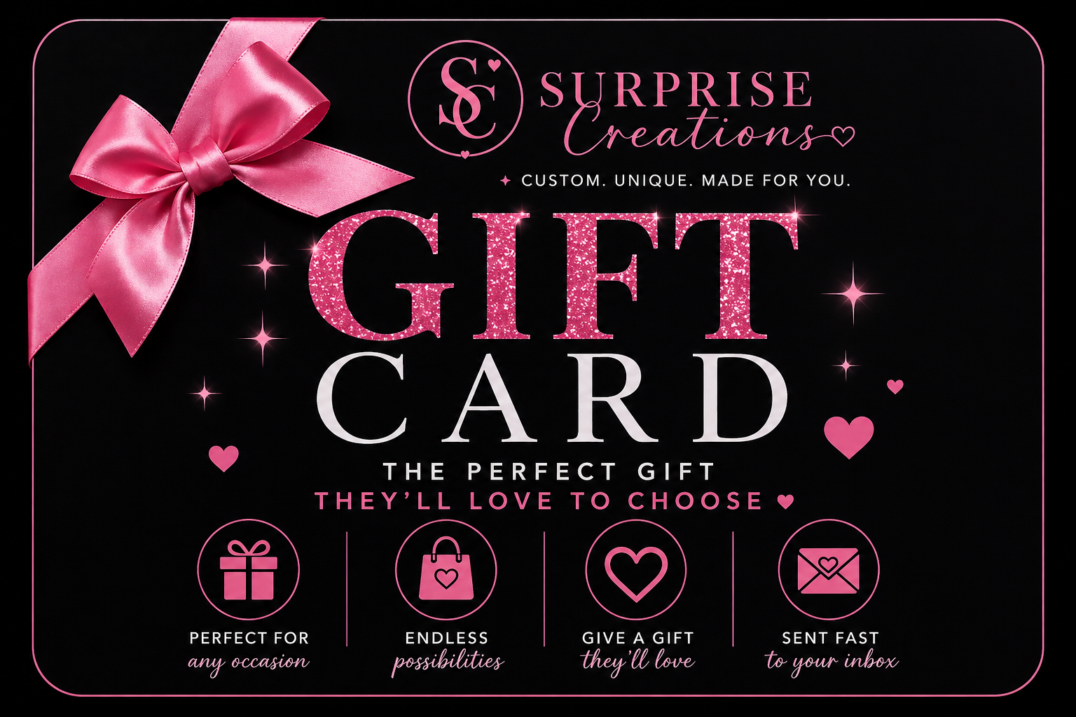 Surprise Creations Gift Card